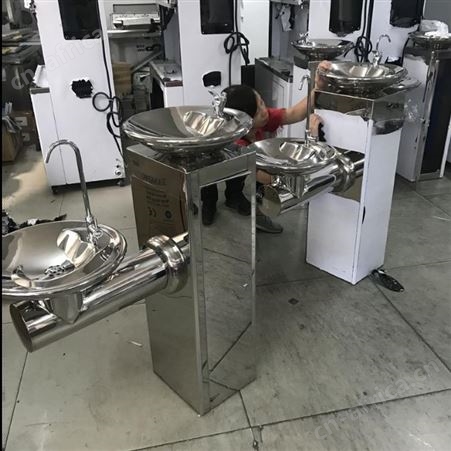 户外高档洗手台节能不锈钢洗手盘景区洗水器