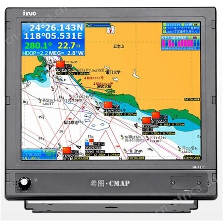 HM-1817 希图GPS导航仪 船载北斗GNSS导航海图机 支持外置海图卡