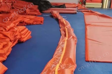 PVC围油栏 固体浮子式围油栏 PVC双面涂层 吸油围栏 河道吸油围栏