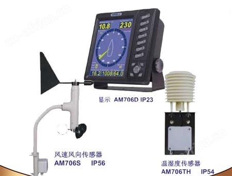 AM706船用风速风向仪 高精度 高亮度LED显示 抗高低温 防潮 CCS证
