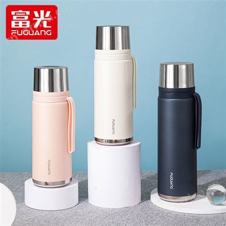 富光保温杯男女生高颜值便携2022新款儿童学生上学专用水杯子600