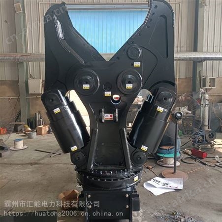 汇能挖掘机液压建筑拆迁剪双缸液压剪多功能拆楼钳钩机拆楼破碎剪