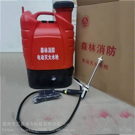 电动灭火水枪应急救援防火工具消防物资扑火水枪大容量灭火水桶