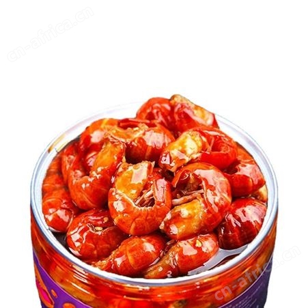 麻辣小龙虾尾罐装即食海鲜罐头香辣大个虾球网红休闲小吃零食组合