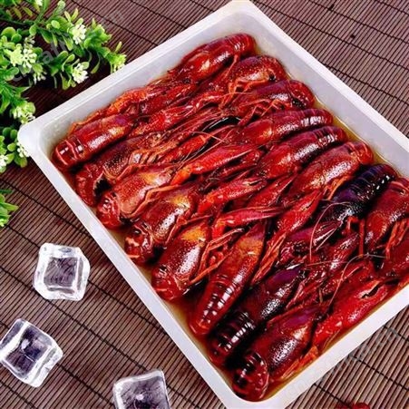 德炎麻辣小龙虾速冻调味小龙虾加热即食3-5钱/只 800克/盒 冷冻