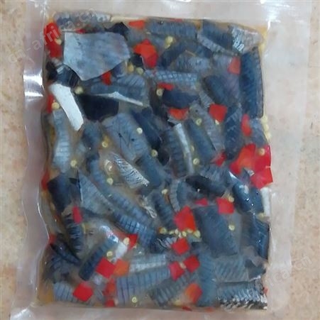洪湖渔家德炎水产泡椒鱼皮凉拌半成品凉菜开袋即食酒店食材预制菜