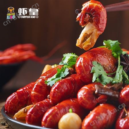 潜茳虾皇小龙虾油焖蒜蓉大虾加热即食6-8钱混合装锁鲜装700g包邮