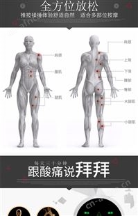 520BS经络脉冲按摩仪双路输出告别肥胖