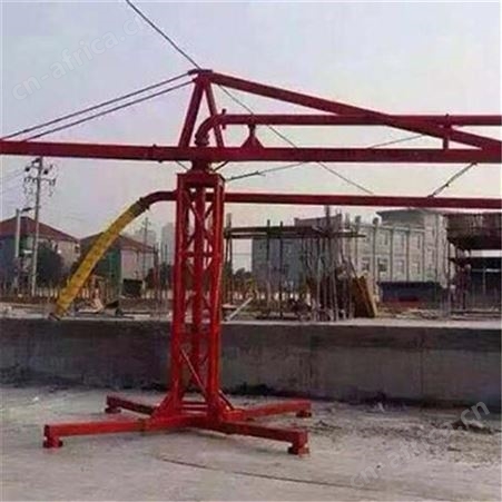 瑞鑫达混凝土12米15米18米建筑工地全自动电动手动内爬塔式布料机