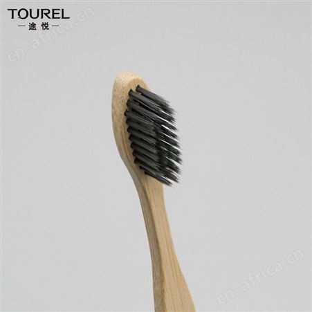 TOUREI途悦一次性竹牙刷创意定制款竹漆牙刷批发酒店宾馆民宿客房