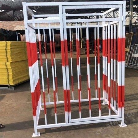 现货二级施工配电箱防护棚 电箱保护围栏 工地二级配电箱防护棚