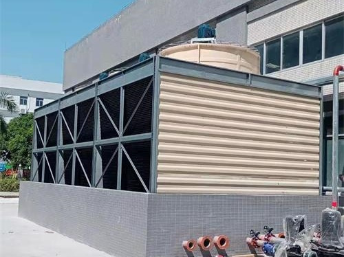 方形冷却塔组成结构(方形冷却塔局部图片)