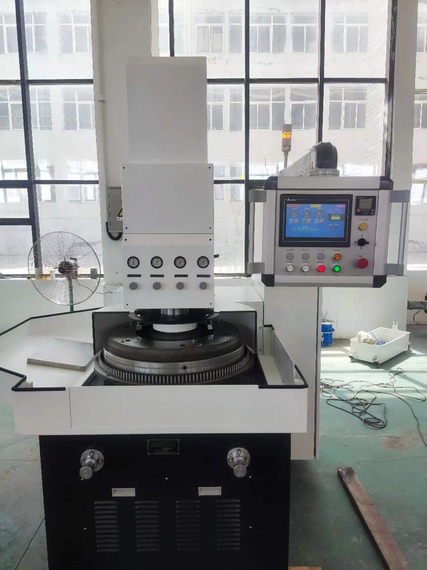 研磨钽材料,铜铝,不锈钢薄片大工件-精密研磨机