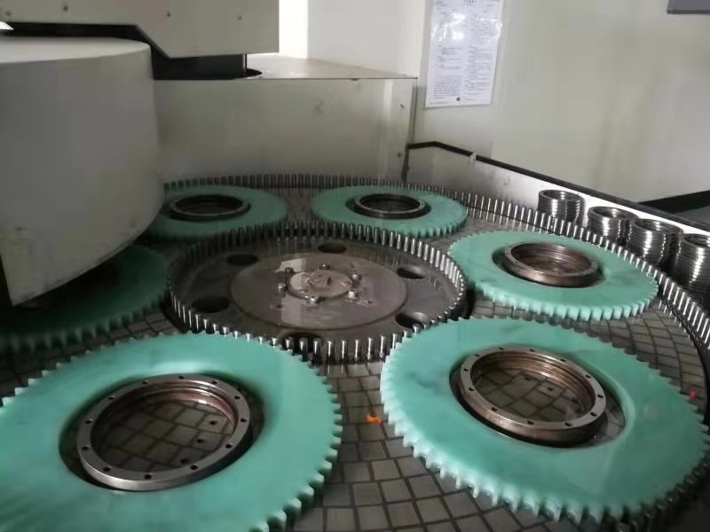 陶瓷轴承套圈和不锈钢轴承套圈-高精度数控双面研磨机