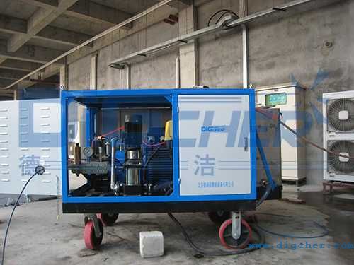 高压水射流混凝土拉毛设备